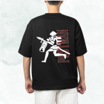 Postman Themed Oversized T-Shirt