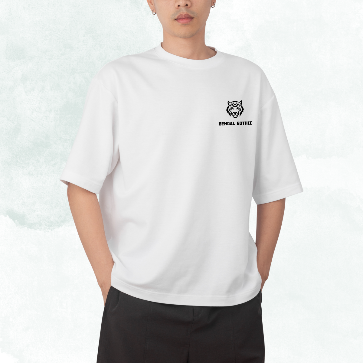 Zombies Are Human Oversized T-shirt - Image 2