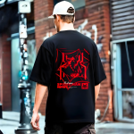 Spider Themed Oversized T-shirt