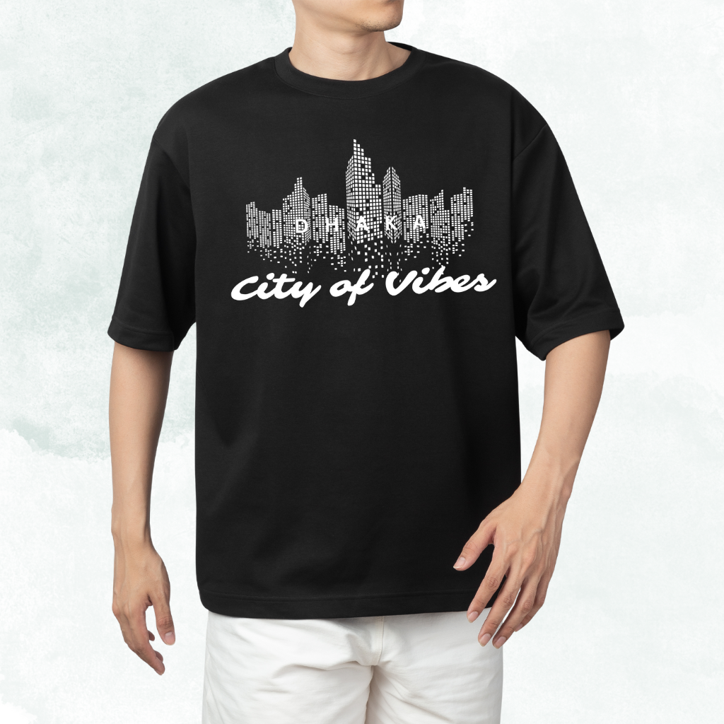 BENGAL GOTHIC (18) City of Vibes Black T-shirt - Image 1